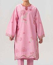 Nishat Pink Lawn Suit (2 pcs)- Pakistani Designer Lawn Suits