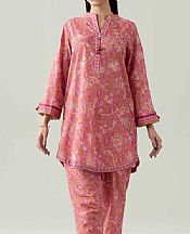Nishat Pink Lawn Suit (2 pcs)- Pakistani Designer Lawn Suits