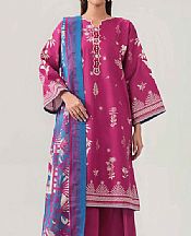 Magenta Lawn Suit