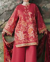 Solid Pink Lawn Suit
