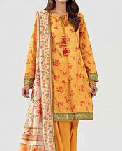 Mustard Lawn Suit