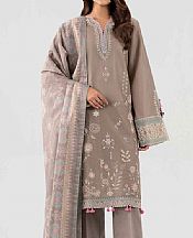 Light Grey Lawn Suit