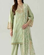 Light Green Lawn Suit