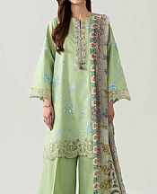 Mint Green Lawn Suit