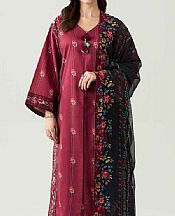 Maroon Lawn Suit
