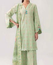 Mint Green Lawn Suit