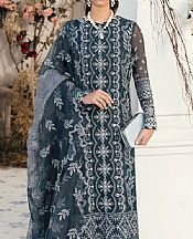 Teal Blue Chiffon Suit- Pakistani Chiffon Dress