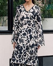 Black/Off White Lawn Suit (2 pcs)