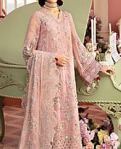 Nureh Rose Pink Chiffon Suit- Pakistani Chiffon Dress