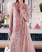 Nureh Oriental Pink Lawn Suit- Pakistani Designer Lawn Suits