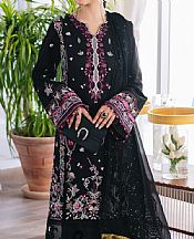 Nureh Black Lawn Suit- Pakistani Designer Lawn Suits