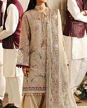 Tan Organza Suit