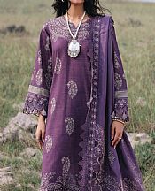 Viola Purple Khaddar Suit
