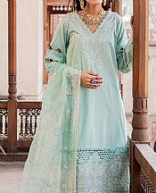 Mint Green Lawn Suit