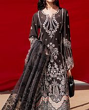 Nureh Black Swiss Lawn Suit- Pakistani Designer Lawn Suits