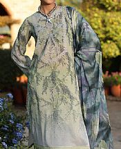 Nureh Sage Green Lawn Suit- Pakistani Lawn Dress