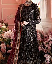 Nureh Black Chiffon Suit- Pakistani Chiffon Dress