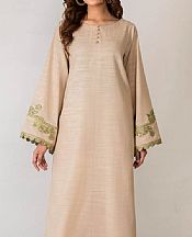 Nuriyaa Ivory Linen Suit (2 Pcs)- Pakistani Chiffon Dress