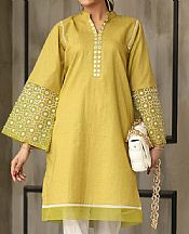 Nuriyaa Lime Green Lawn Kurti- Pakistani Chiffon Dress