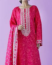 Magenta Lawn Suit (2 Pcs)- Pakistani Lawn Dress