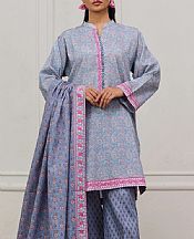 Cloudy Blue Lawn Suit