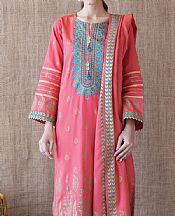 Brink Pink Cotton Suit- Pakistani Winter Clothing