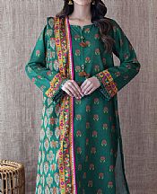 Teal Karandi Suit- Pakistani Winter Dress
