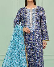 Orient Blue Lawn Suit- Pakistani Lawn Dress