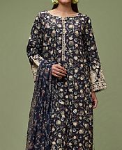 Orient Black Lawn Suit- Pakistani Lawn Dress