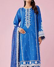Orient Blue Lawn Suit- Pakistani Designer Lawn Suits