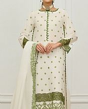 Orient Off White Cambric Suit- Pakistani Designer Lawn Suits