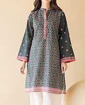 Dark Grey Khaddar Kurti- Pakistani Winter Clothing