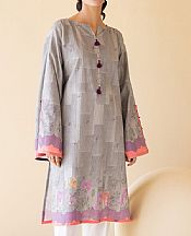 Grey Khaddar Kurti- Pakistani Winter Clothing