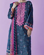 Orient Teal Blue Lawn Suit (2 Pcs)- Pakistani Designer Lawn Suits