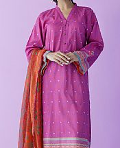 Hot Pink Lawn Suit (2 Pcs)