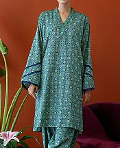 Orient Sea Green Khaddar Suit (2 Pcs)- Pakistani Winter Clothing