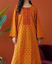 Orient Orange Khaddar Suit (2 Pcs)- Pakistani Winter Dress