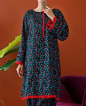 Orient Black Khaddar Suit (2 Pcs)- Pakistani Winter Dress