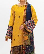 Orange Lawn Suit- Pakistani Lawn Dress