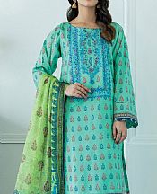Sea Green Lawn Suit- Pakistani Lawn Dress