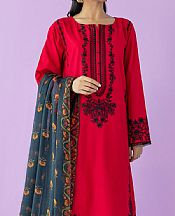 Orient Red Lawn Suit- Pakistani Lawn Dress