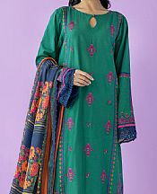 Orient Teal Lawn Suit- Pakistani Designer Lawn Suits