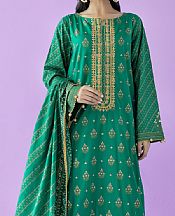 Orient Emerald Green Lawn Suit- Pakistani Lawn Dress