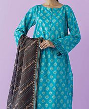 Orient Turquoise Lawn Suit- Pakistani Lawn Dress