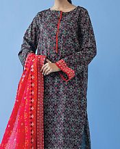 Orient Charcoal Cambric Suit- Pakistani Designer Lawn Suits