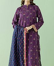 Orient Purple Lawn Suit- Pakistani Designer Lawn Suits