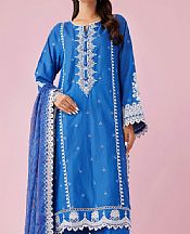 Orient Blue Lawn Suit- Pakistani Designer Lawn Suits