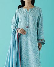 Orient Moonstone Blue Lawn Suit- Pakistani Designer Lawn Suits