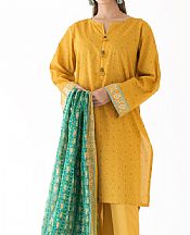 Orient Mustard Lawn Suit- Pakistani Designer Lawn Suits