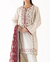 Orient Off-white Lawn Suit- Pakistani Lawn Dress
